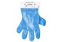 Valugards® Poly Blue Quickserve® Disposable Gloves